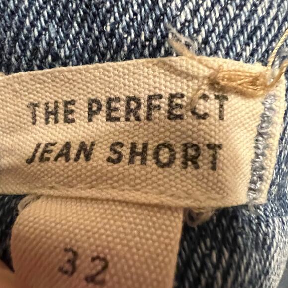 Madewell The Perfect Jean Short in Balsam Wash: TENCEL™ Denim Edition Size 32 - Picture 7 of 7